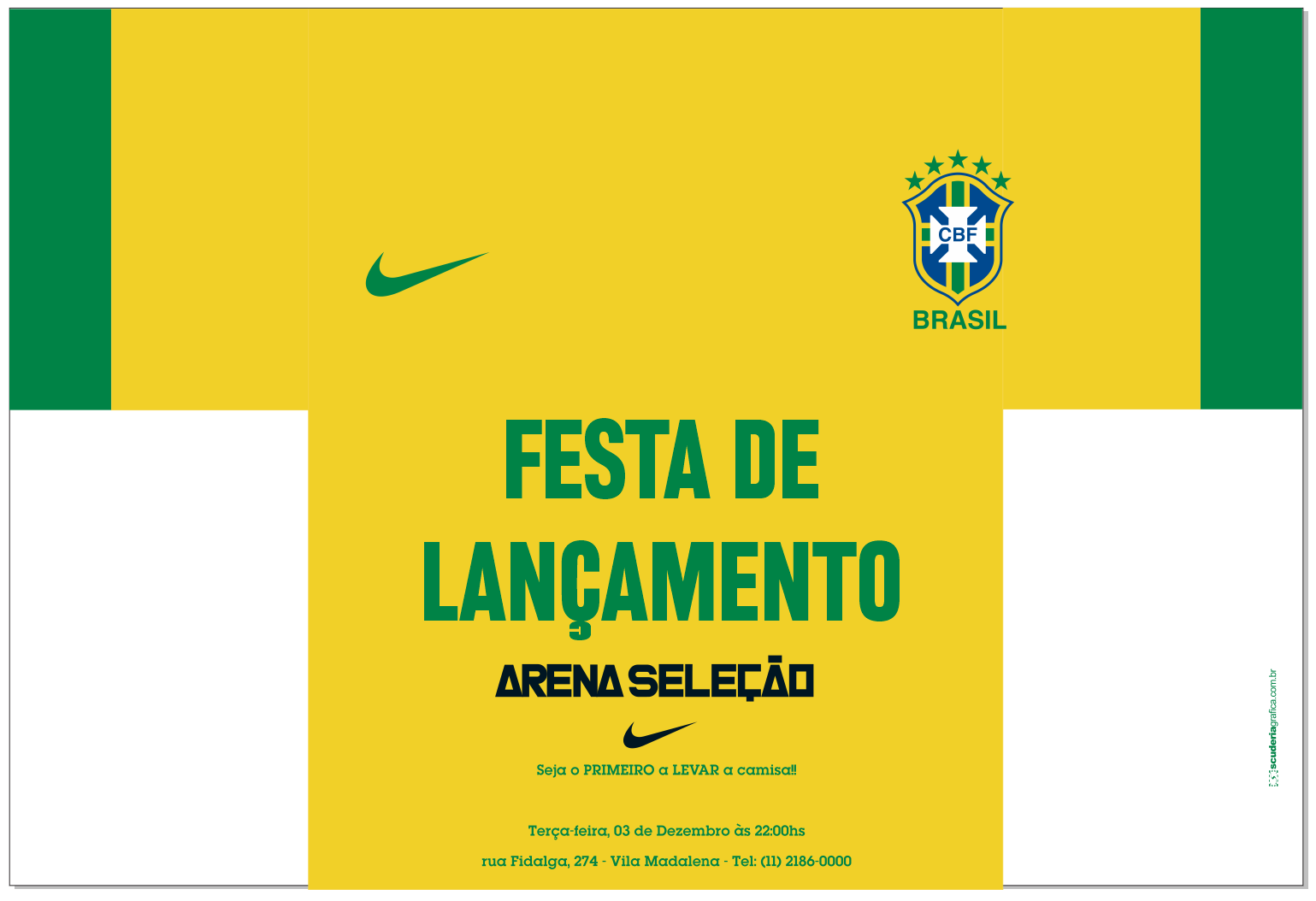 Papel Bandeja Personalizados | Copa do Mundo no Brasil