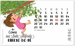 Calendários de Mesa Personalizados